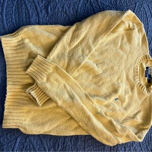 Ralph Lauren Soft Yellow Knit Sweater